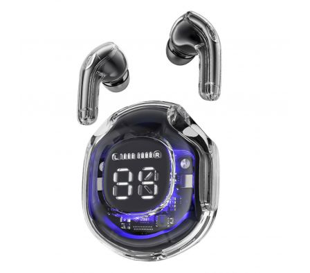 AURICULAR YOOKIE ES45 WIRELESS NEGRO TRANSPARENTE