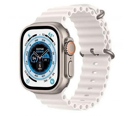 ACCEC  RELOJ SMARTWATCH YOOKIE T800 ULTRA 49MM - BLANCO