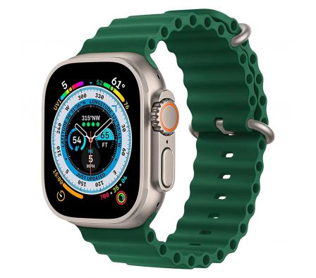 ACCEC  RELOJ SMARTWATCH  X8 ULTRA+ CAJA TITANIO 49MM NFC - VERDE