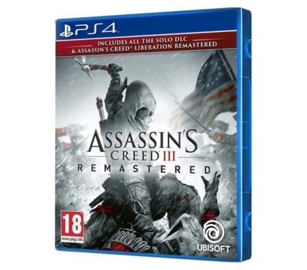 JG ASSASINS CREED 3  REMASTERED PS4