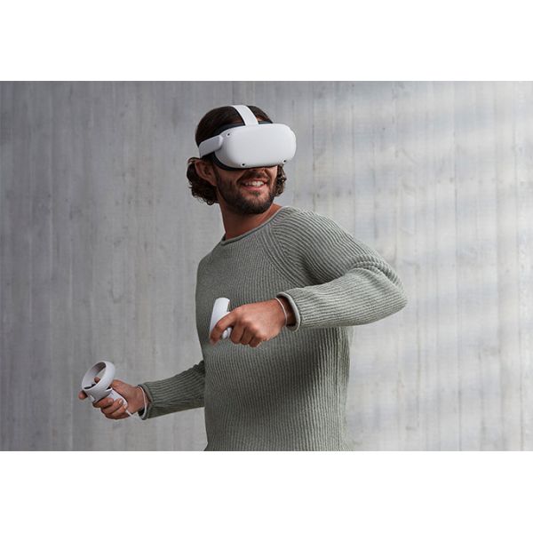 Gafas de Realidad Virtual Quest 2 Kw49cm 256GB con Wi-Fi y Bluetooth -  Blanco - Paraguay